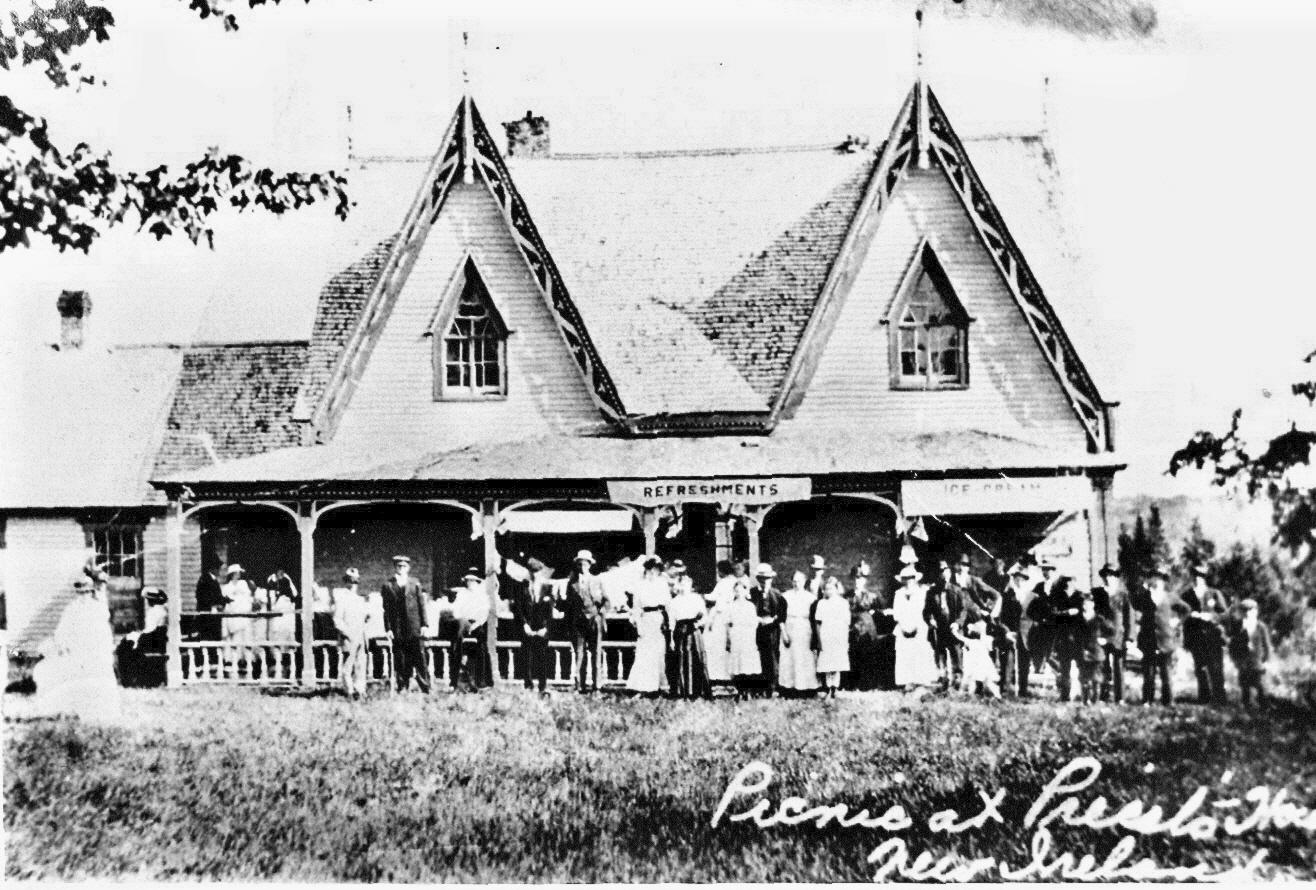 Picnic at the New Ireland Rectory circa 1910