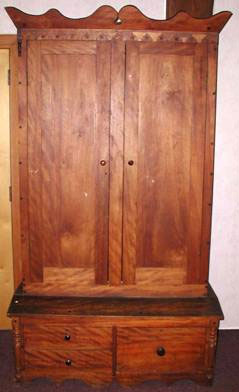 Wardrobe made by Charles Moffitt